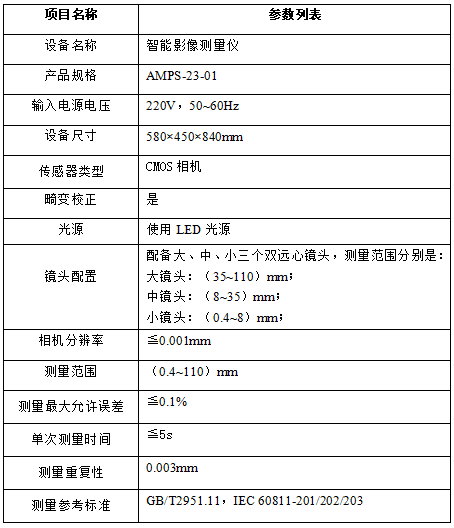 自動智能影像測量系統(tǒng)